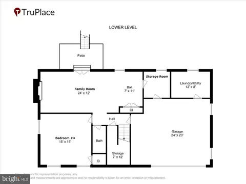 Floorplan - 6220 Hardy Dr, Mclean, VA 22101 photo 2 of 3
