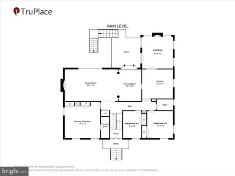 Floorplan - 6220 Hardy Dr, Mclean, VA 22101 photo 1 of 3