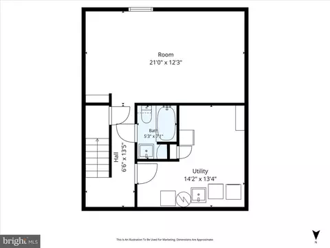 Floorplan - 5446 Lighthouse Ln, Burke, VA 22015 photo 2 of 4