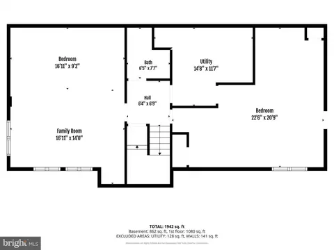 Floorplan - 8304 Harland Dr, Springfield, VA 22152 photo 3 of 3