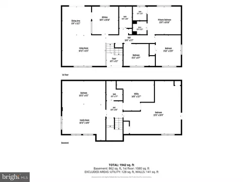 Floorplan - 8304 Harland Dr, Springfield, VA 22152 photo 2 of 3