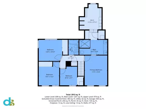 Floorplan - 7608 Cervantes Ct, Springfield, VA 22153 photo 3 of 4