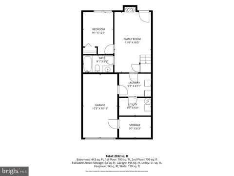 Floorplan - 6537 Milva Ln, Springfield, VA 22150 photo 2 of 4