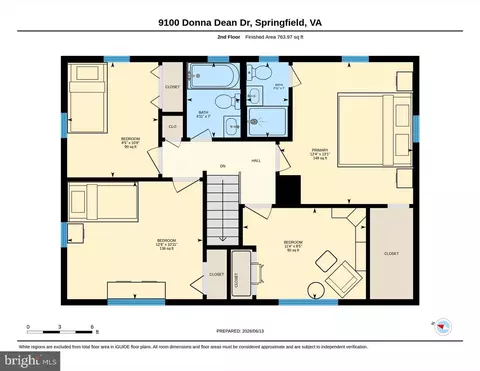 Floorplan - 9100 Donna Dean Dr, Springfield, VA 22153 photo 2 of 3