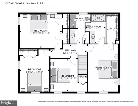 Floorplan - 9501 Ironmaster Dr, Burke, VA 22015 photo 2 of 3