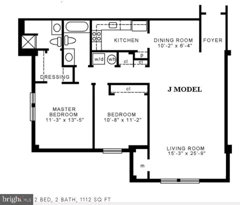 Floorplan - 7621 Provincial Dr #211, Mclean, VA 22102 photo 1 of 1
