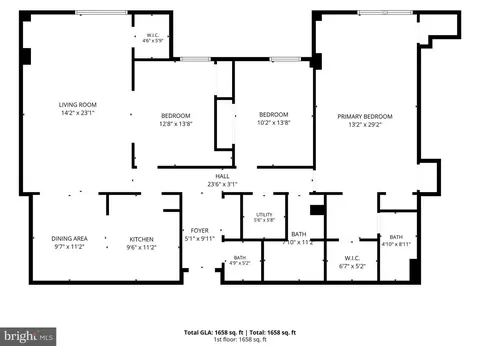 Floorplan - 7721 Tremayne Pl #204, Mclean, VA 22102 photo 1 of 1