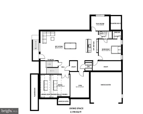 Floorplan - 6928 Girard St, Mclean, VA 22101 photo 1 of 3