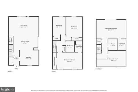 Floorplan - 6629 Burlington Pl, Springfield, VA 22152 photo 1 of 4