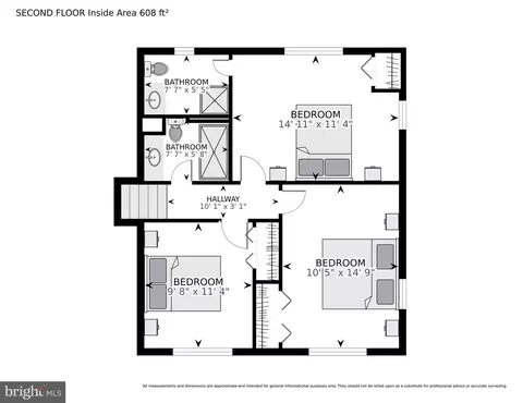 Floorplan - 8109 Carrick Ln, Springfield, VA 22151 photo 2 of 4