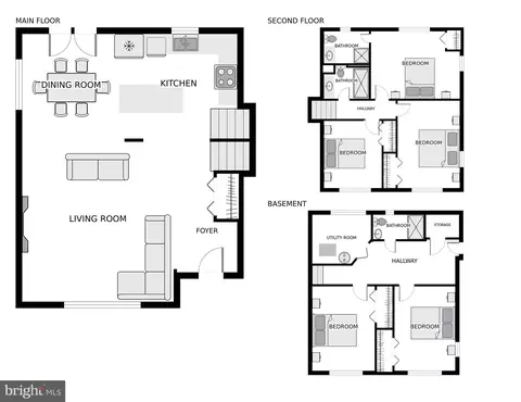 Floorplan - 8109 Carrick Ln, Springfield, VA 22151 photo 4 of 4
