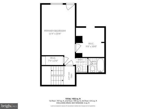 Floorplan - 11172 Glade Dr, Reston, VA 20191 photo 4 of 7