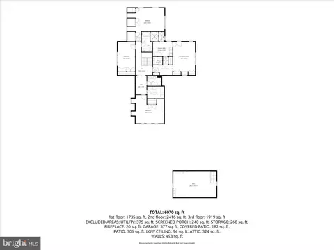 Floorplan - 7131 Woodland Dr, Springfield, VA 22151 photo 3 of 4