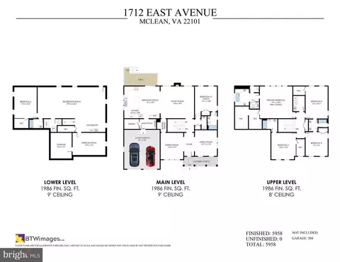 Floorplan - 1712 East Ave, Mclean, VA 22101 photo 1 of 4