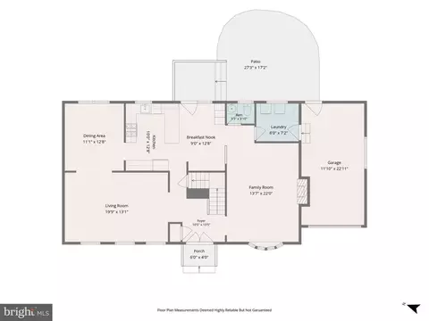 Floorplan - 7808 Braemar Way, Springfield, VA 22153 photo 1 of 3