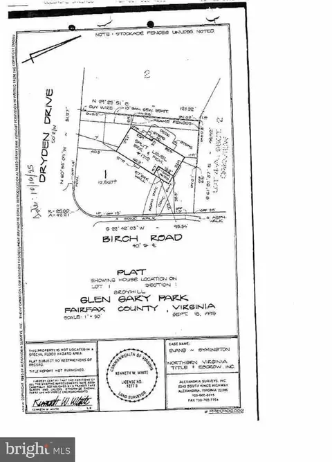 Floorplan - 1712 Birch Rd, Mclean, VA 22101 photo 1 of 1