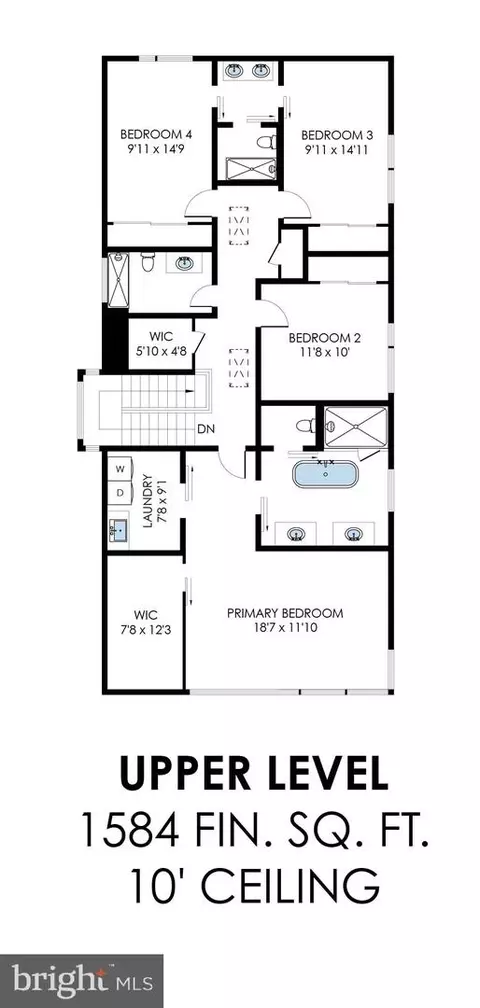 Floorplan - 7815 Old Falls Rd, Mclean, VA 22102 photo 2 of 3