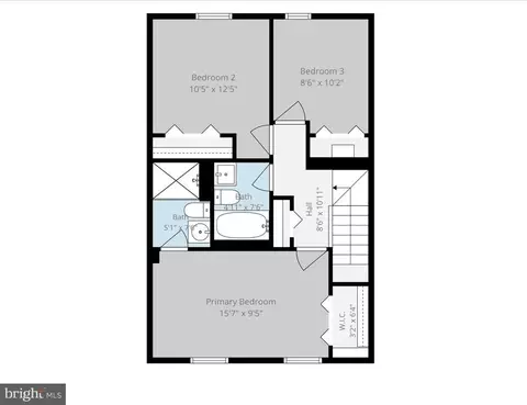 Floorplan - 7674 Tiverton Dr, Springfield, VA 22152 photo 1 of 4