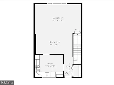 Floorplan - 7674 Tiverton Dr, Springfield, VA 22152 photo 2 of 4