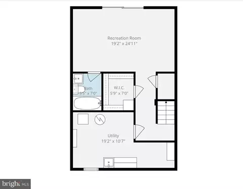 Floorplan - 7674 Tiverton Dr, Springfield, VA 22152 photo 3 of 4