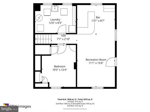 Floorplan - 6014 Hibbling Ave, Springfield, VA 22150 photo 1 of 3