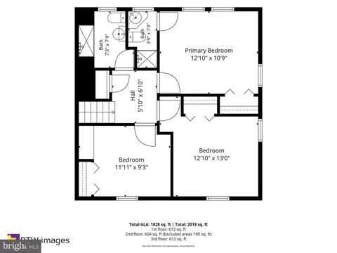 Floorplan - 6014 Hibbling Ave, Springfield, VA 22150 photo 3 of 3