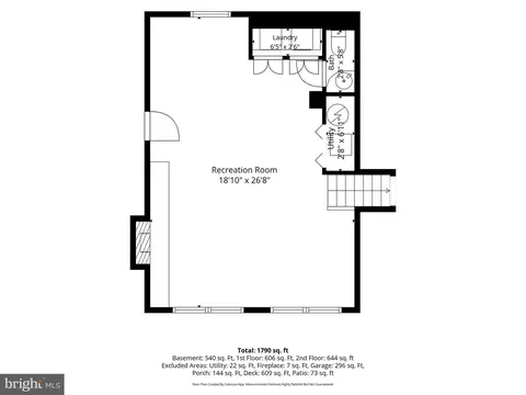 Floorplan - 7215 Willow Oak Pl, Springfield, VA 22153 photo 1 of 4