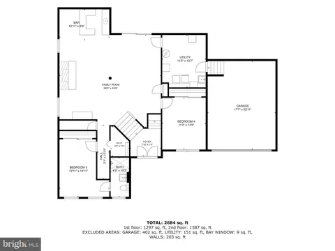 Floorplan - 8001 Leyton Pl, Springfield, VA 22152 photo 2 of 3