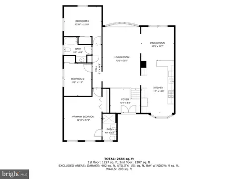 Floorplan - 8001 Leyton Pl, Springfield, VA 22152 photo 1 of 3