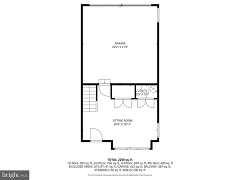 Floorplan - 1650 Bandit Loop, Reston, VA 20190 photo 1 of 4