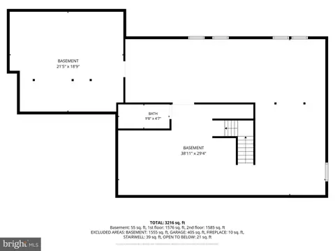 Floorplan - 4308 Warner Ln, Chantilly, VA 20151 photo 3 of 4