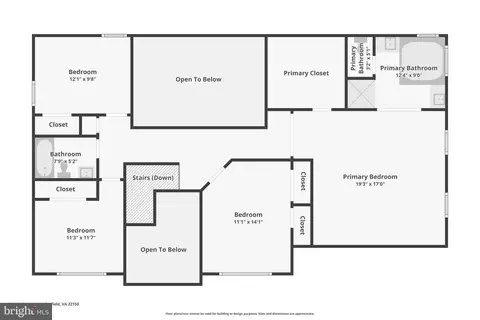 Floorplan - 7214 Calamo St, Springfield, VA 22150 photo 2 of 3