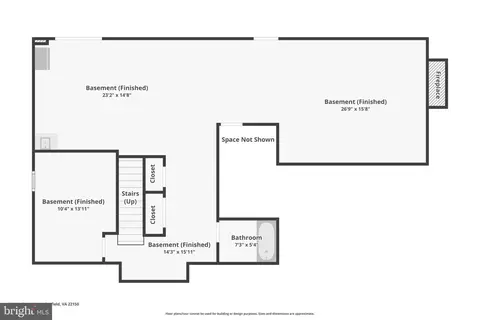 Floorplan - 7214 Calamo St, Springfield, VA 22150 photo 3 of 3