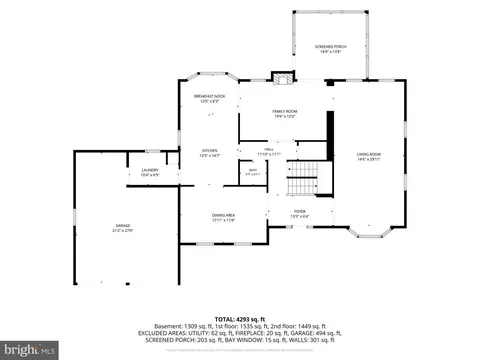 Floorplan - 2604 Mountain Laurel Pl, Reston, VA 20191 photo 2 of 3
