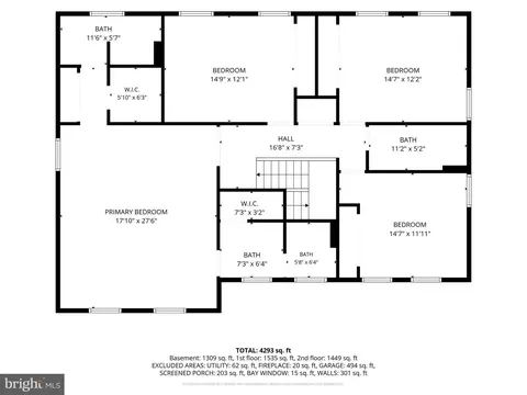 Floorplan - 2604 Mountain Laurel Pl, Reston, VA 20191 photo 1 of 3