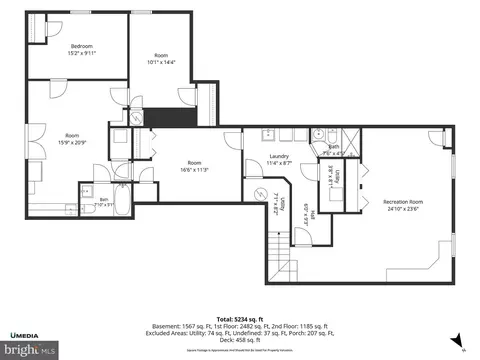 Floorplan - 9201 Beachway Ln, Springfield, VA 22153 photo 4 of 4