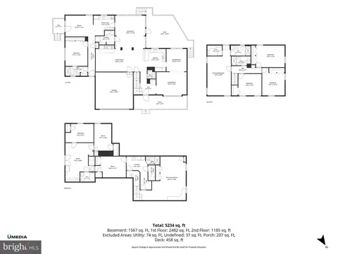 Floorplan - 9201 Beachway Ln, Springfield, VA 22153 photo 1 of 4