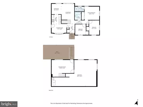 Floorplan - 6426 Deepford St, Springfield, VA 22150 photo 3 of 3