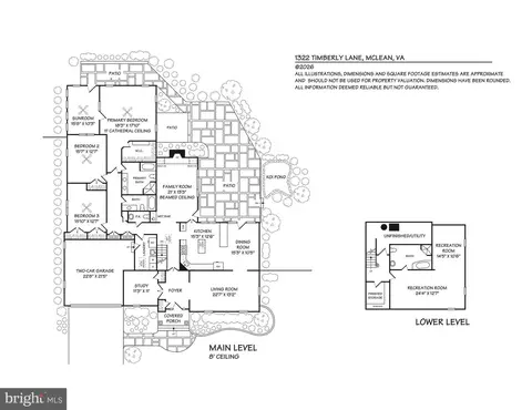 Floorplan - 1322 Timberly Ln, Mclean, VA 22102 photo 1 of 1