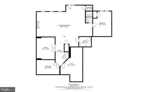 Floorplan - 7532 Red Hill Dr, Springfield, VA 22153 photo 3 of 3
