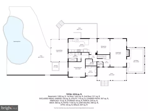 Floorplan - 1622 Forest Ln, Mclean, VA 22101 photo 3 of 4