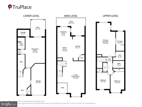 Floorplan - 8429 Carmela Cir, Springfield, VA 22153 photo 1 of 4