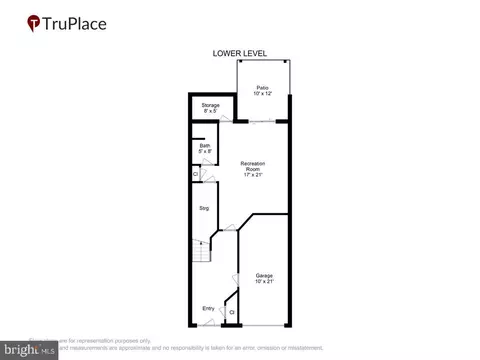 Floorplan - 8429 Carmela Cir, Springfield, VA 22153 photo 2 of 4