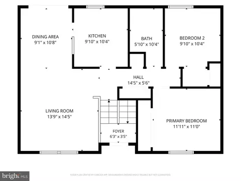 Floorplan - 8417 Great Lake Ln, Springfield, VA 22153 photo 2 of 2