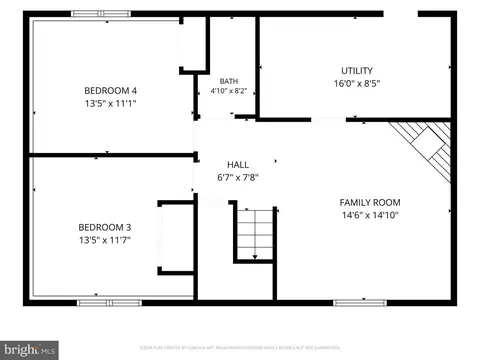 Floorplan - 8417 Great Lake Ln, Springfield, VA 22153 photo 1 of 2