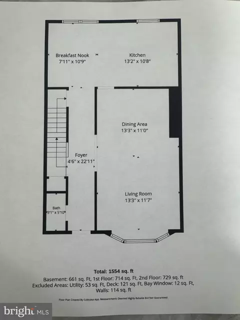 Floorplan - 5633 Sutherland Ct, Burke, VA 22015 photo 1 of 4