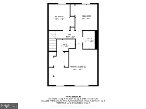 Floorplan - 8074 Powderbrook Ln, Springfield, VA 22153 photo 2 of 3