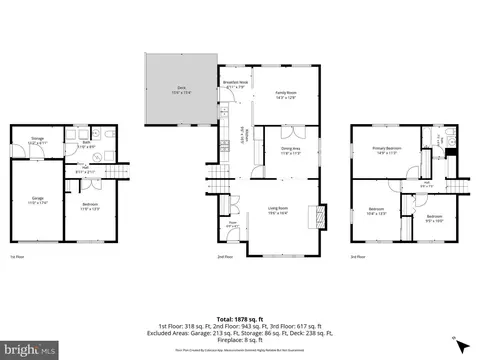 Floorplan - 7526 June St, Springfield, VA 22150 photo 1 of 4