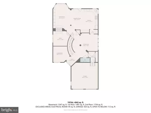 Floorplan - 8181 Usher Dr, Lorton, VA 22079 photo 1 of 3