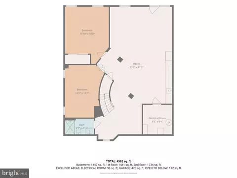 Floorplan - 8181 Usher Dr, Lorton, VA 22079 photo 3 of 3